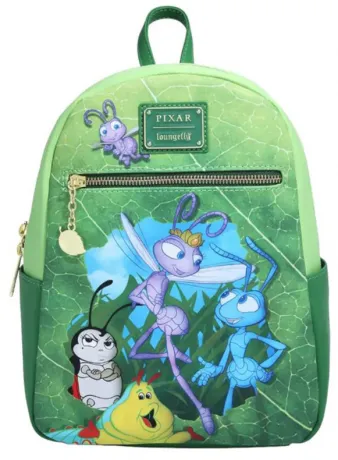 Mini sac à dos 1001 Pattes Feuille Loungefly