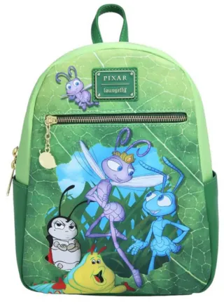 Mini sac à dos 1001 Pattes Feuille Loungefly