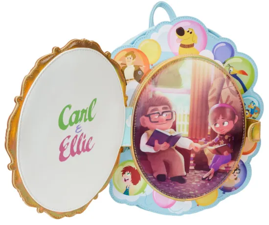 Mini sac à dos 15ème Anniversaire Carl &amp; Ellie Camée Loungefly