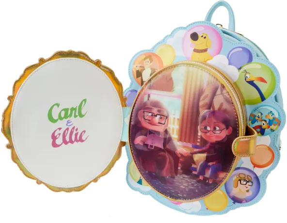 Mini sac à dos 15ème Anniversaire Carl &amp; Ellie Camée Loungefly