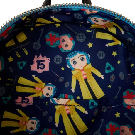 Mini sac à dos 15ème Anniversaire Poupée Laika Cosplay Métallique Loungefly