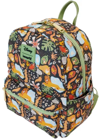 Mini sac à dos 30ème Anniversaire Silhouette Impression Intégrale Loungefly