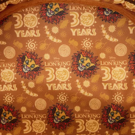 Mini sac à dos 30ème Anniversaire Simba Peluche Cosplay Loungefly