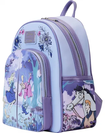 Mini sac à dos 65ème Anniversaire Scène Floral Loungefly