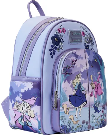 Mini sac à dos 65ème Anniversaire Scène Floral Loungefly