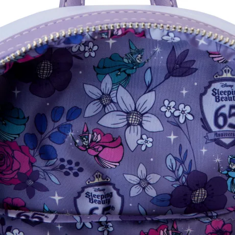 Mini sac à dos 65ème Anniversaire Scène Floral Loungefly
