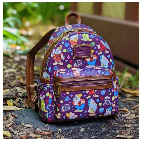 Mini sac à dos 85ème Anniversaire des Sept Nains Loungefly
