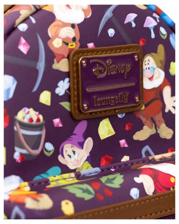 Mini sac à dos 85ème Anniversaire des Sept Nains Loungefly