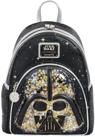 Mini sac à dos à Paillettes Casque de Dark Vador Loungefly