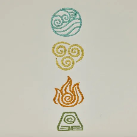 Mini sac à dos Aang Méditation Glow Loungefly