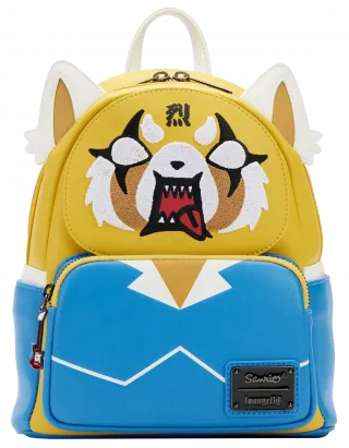 Mini sac à dos Aggretsuko Deux Faces Cosplay Loungefly