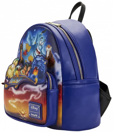 Mini sac à dos Aladdin 30ème Anniversaire Loungefly