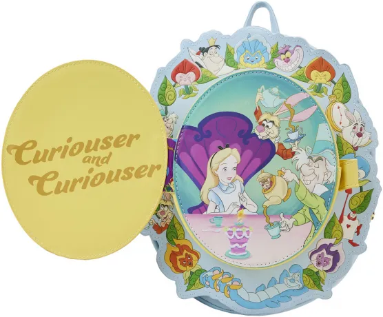 Mini sac à dos Alice au Pays des Merveilles Camée Loungefly