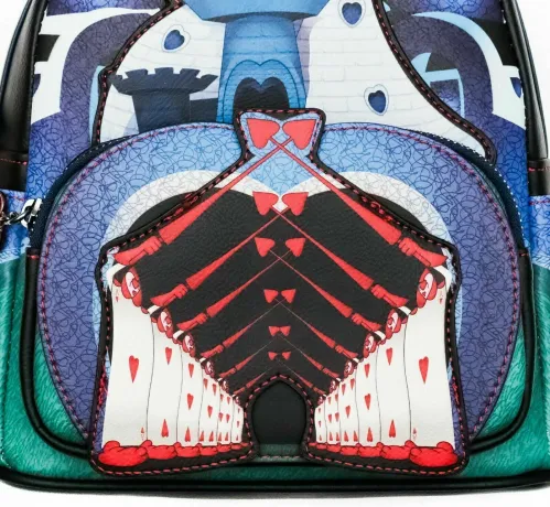 Mini sac à dos Château de la Reine de Cœur Loungefly