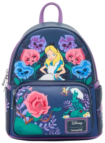 Mini sac à dos Alice &amp; Fleurs Loungefly