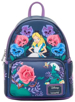 Mini sac à dos Alice &amp; Fleurs Loungefly