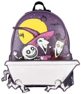 Mini sac à dos Am, Stram et Gram dans la Baignoire Glow Loungefly