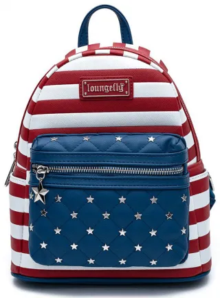 Mini sac à dos Americana Matelassé Loungefly