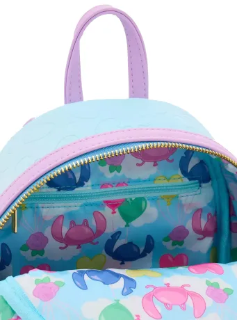 Mini sac à dos Angel &amp; Stitch Montgolfière Loungefly