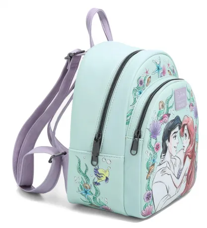 Mini sac à dos Ariel &amp; Eric Câlin de Couple Loungefly