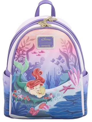 Mini sac à dos Ariel et Polochon sous l&#039;océan Loungefly
