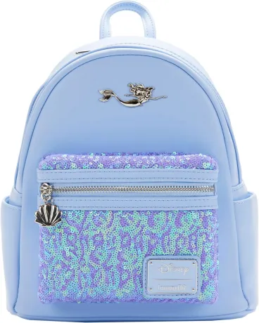 Mini sac à dos Ariel Sequin Loungefly