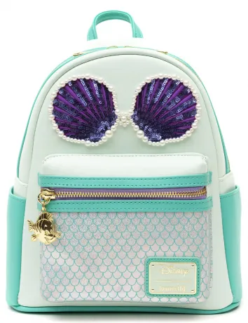 Mini sac à dos Ariel Sequin et Perles Cosplay Loungefly