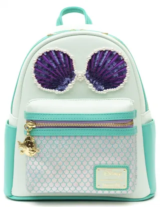 Mini sac à dos Ariel Sequin et Perles Cosplay Loungefly