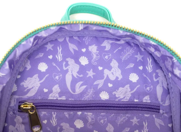 Mini sac à dos Ariel Sequin et Perles Cosplay Loungefly