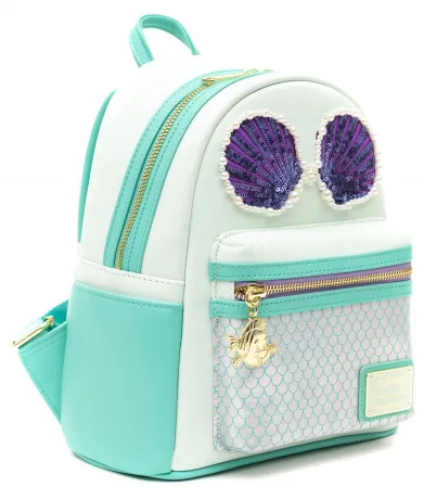 Mini sac à dos Ariel Sequin et Perles Cosplay Loungefly