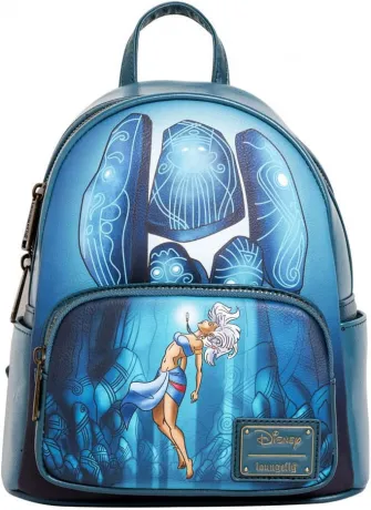 Mini sac à dos Atlantide, l&#039;Empire Perdu Glow Loungefly