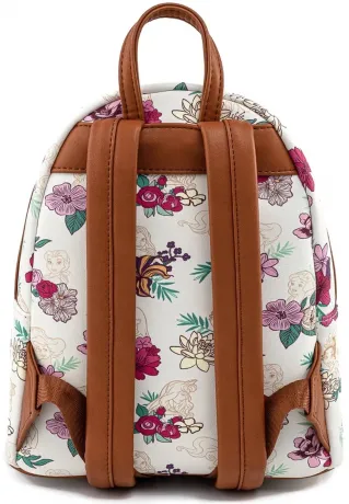Mini sac à dos Automne Floral Impression Intégrale Loungefly