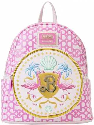 Mini sac à dos avec le Logo du Film Barbie Impression Intégrale Loungefly