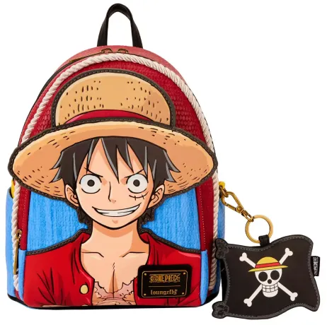 Mini sac à dos avec Porte-monnaie Luffy Cosplay Loungefly