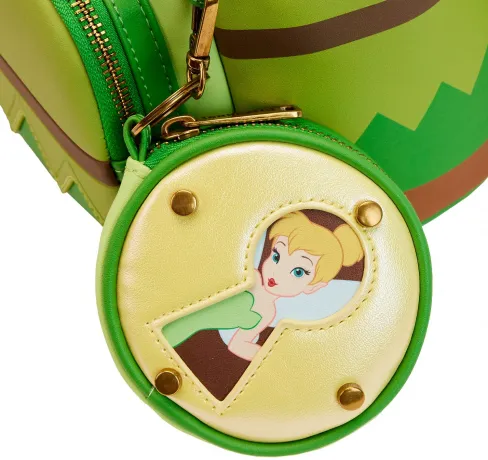 Mini sac à dos avec porte-monnaie Peter Pan et la Fée Clochette Cosplay Loungefly