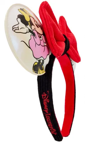 Mini sac à dos avec Serre-tête Disney 100 Mickey et ses Amis Iridescent impression Intégrale Loungefly