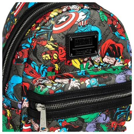 Mini sac à dos Avengers Impression Intégrale Loungefly