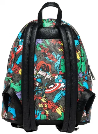 Mini sac à dos Avengers Impression Intégrale Loungefly