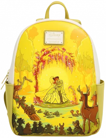 Mini sac à dos Tiana et Naveen s&#039;embrassent Loungefly