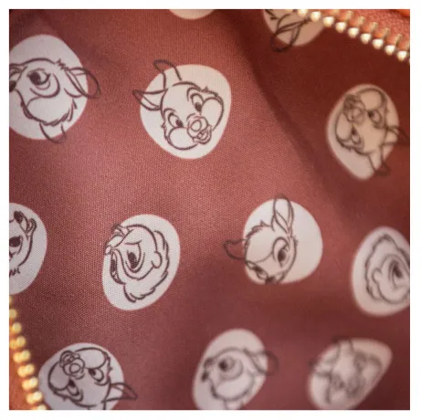 Mini sac à dos Bambi, Panpan et Fleur Impression Intégrale Loungefly