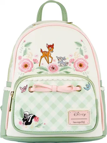 Mini sac à dos Bambi Printemps Vichy Loungefly