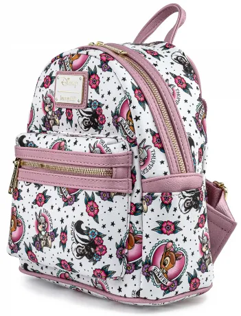 Mini sac à dos Tatouages Impression Intégrale Loungefly