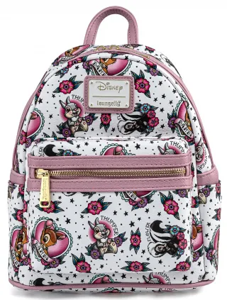 Mini sac à dos Tatouages Impression Intégrale Loungefly