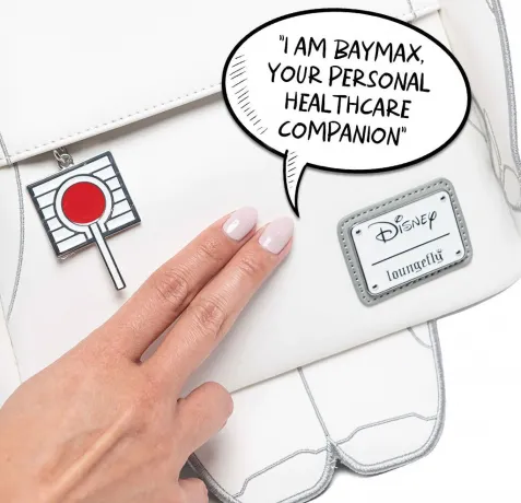 Mini sac à dos Baymax qui Parle Glow Loungefly
