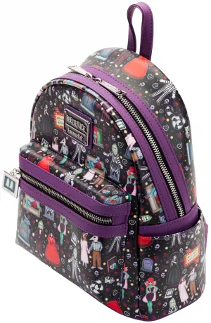 Mini sac à dos Beetlejuice Icons Impression Intégrale Loungefly
