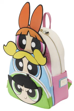 Mini sac à dos Belle, Bulle et Rebelle Triple Poches Cosplay Loungefly