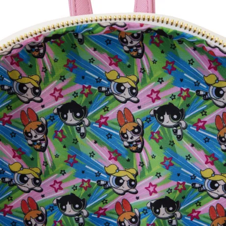 Mini sac à dos Belle, Bulle et Rebelle Triple Poches Cosplay Loungefly