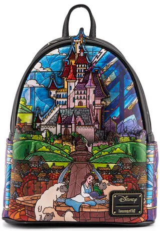 Mini sac à dos Château de Belle Loungefly