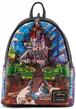 Mini sac à dos Château de Belle Loungefly