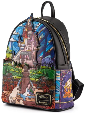 Mini sac à dos Château de Belle Loungefly
